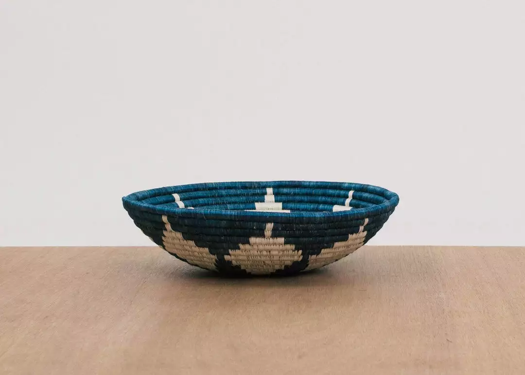 KAZI Large Blue Night Hope Wall Basket 2 KAZI Large Blue Night Hope Wall Basket