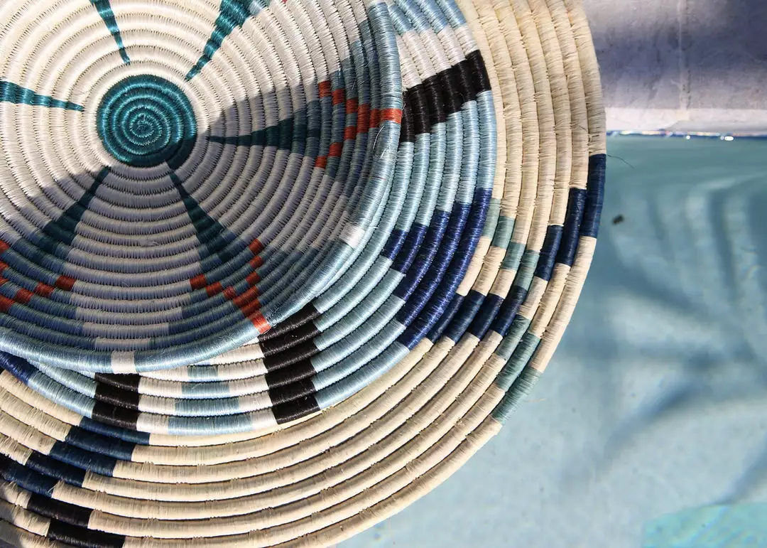 KAZI Large Dusk Blue + Melon Hope Bowl 3 KAZI Large Dusk Blue + Melon Hope Bowl