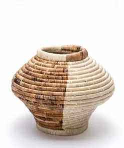 KAZI Home Goods Large Half Banana Vase