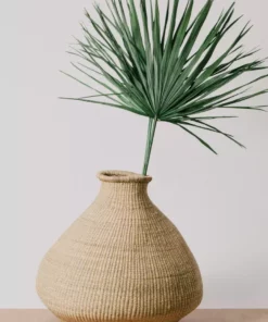 KAZI Home Goods Large Natural Grass Bud Vase