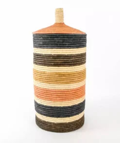 KAZI Home Goods Large Odetta Peach Floor Box I