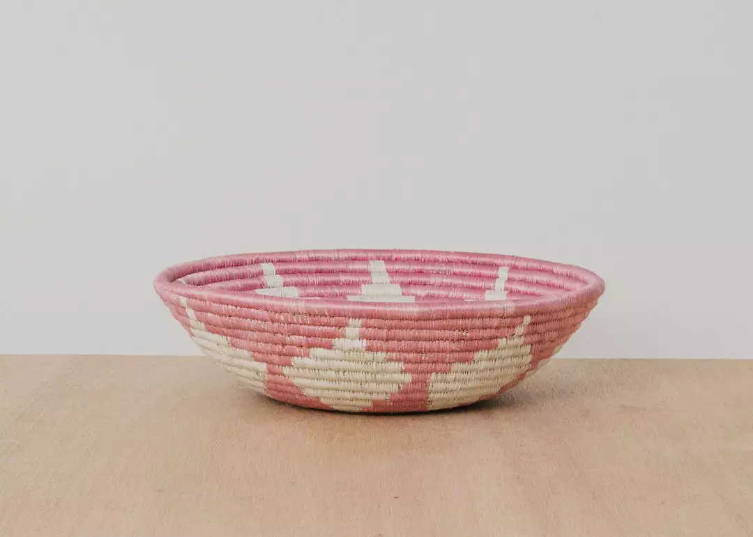 KAZI Large Pale Blush Hope Bowl 2 KAZI Large Pale Blush Hope Bowl