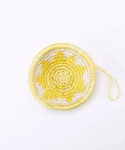 KAZI Lemon Basket Ornament Fair Trade