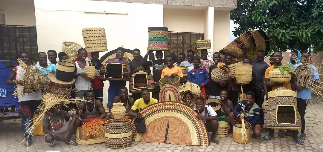 KAZI Lemon + Moss Bolga Fan 3 KAZI Lemon + Moss Bolga Fan