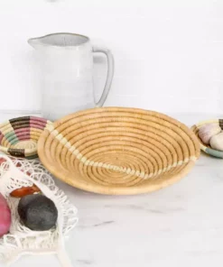 KAZI Home Goods Lilac + Neutrals Catch All Basket