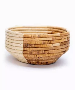 KAZI Medium Half Moon Deep Round Bowl Home Goods