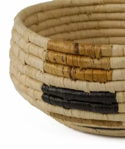 KAZI Home Goods Medium Banana Leaf Kisasa Basket