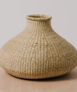 KAZI Medium Natural Grass Bud Vase Home Goods