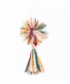 KAZI Multicolor Pom Pom + Tassel Ornament Best Sellers