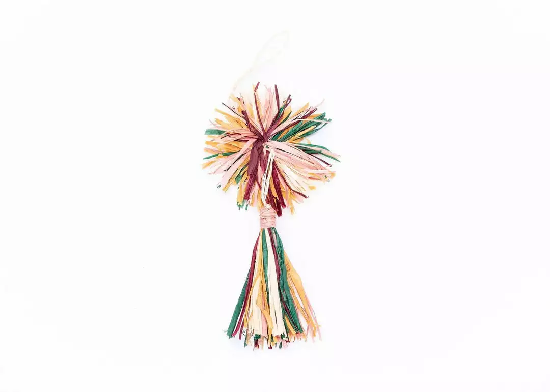 KAZI Multicolor Pom Pom + Tassel Ornament Best Sellers 1 KAZI Multicolor Pom Pom + Tassel Ornament Best Sellers