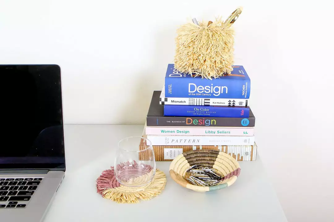 KAZI Home Goods Natural Bomba Brush Cup 5 KAZI Home Goods Natural Bomba Brush Cup