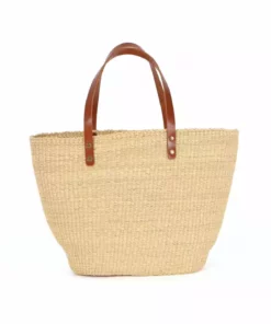 KAZI Accessories Natural Grass Large Tote Bag
