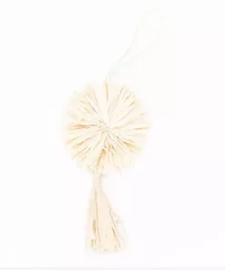 KAZI Natural Pom Pom + Tassel Ornament Best Sellers