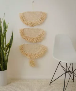 KAZI Natural Raffia Parade Mobile