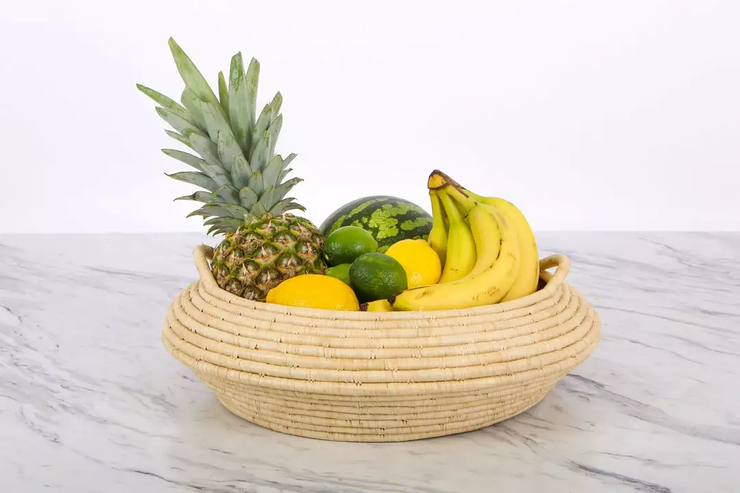 KAZI Home Goods Natural Storage Basket 2 KAZI Home Goods Natural Storage Basket