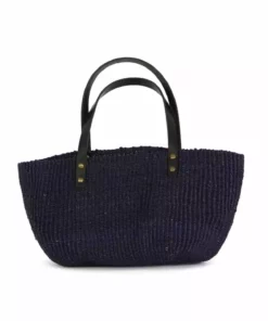 KAZI Navy Grass Handbag