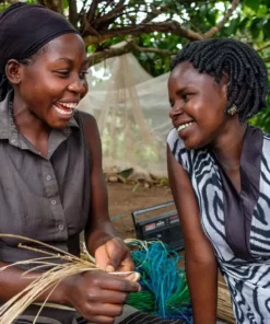 KAZI Home Goods Odetta Black + Natural Box I