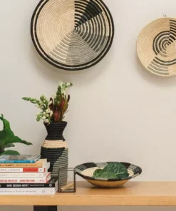 KAZI Opal Gray Color Blocked Vase Home Goods