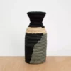 KAZI Opal Gray Color Blocked Vase Home Goods