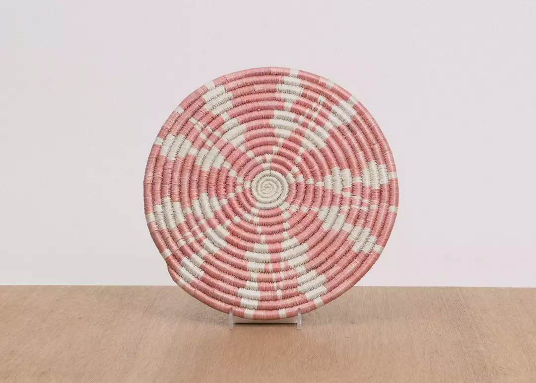 KAZI Home Goods Pale Blush Rangi Wall Trivet 1 KAZI Home Goods Pale Blush Rangi Wall Trivet