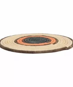 KAZI Peach Bullseye Wall Trivet