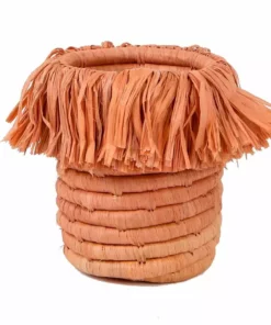 KAZI Peach Fringed Brush Cup