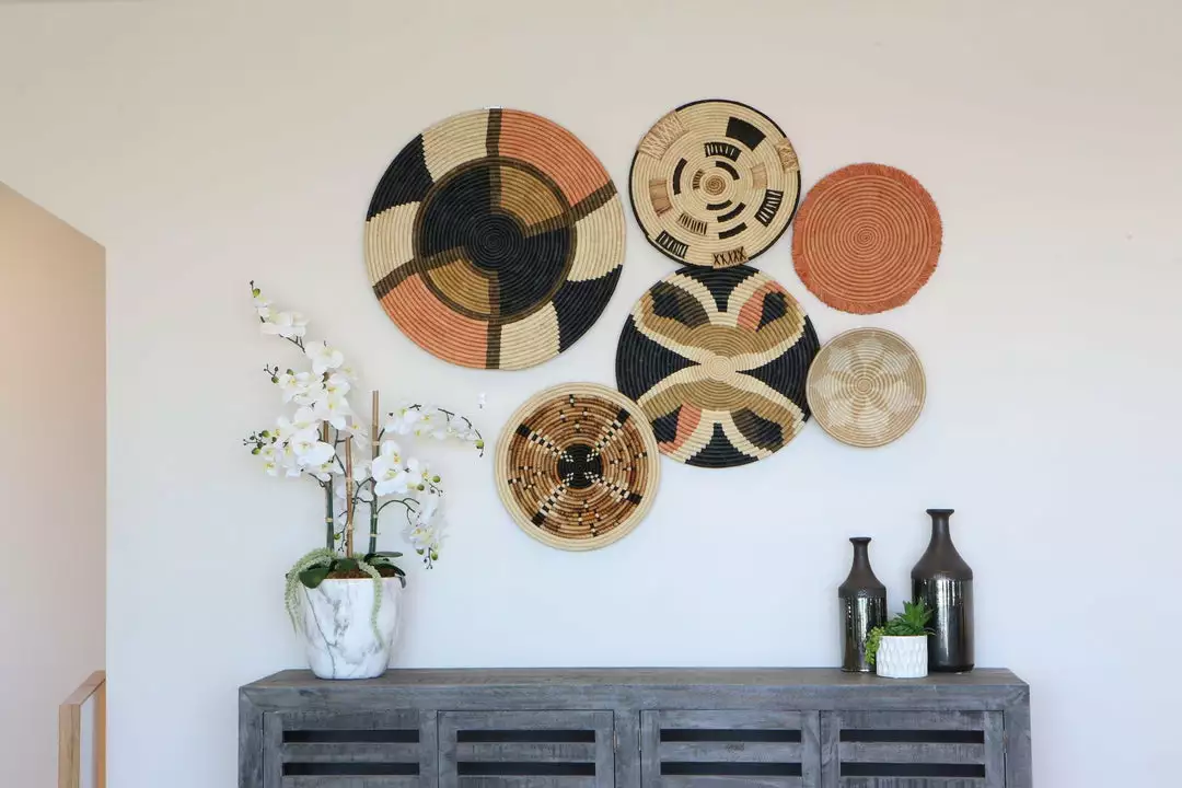 KAZI Peach Large Fringed Wall Charger 2 KAZI Peach Large Fringed Wall Charger