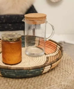 KAZI Home Goods Peach Merci Wall Tray