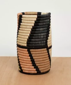 KAZI Peach Mstari Vase Home Goods