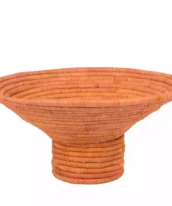 KAZI Peach Pedestal Bowl I