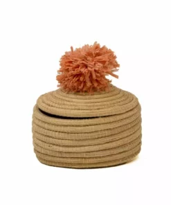 KAZI Peach Penelope Pom Pom Box