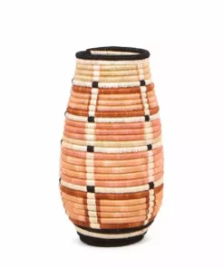 KAZI Peach Pilar Vase