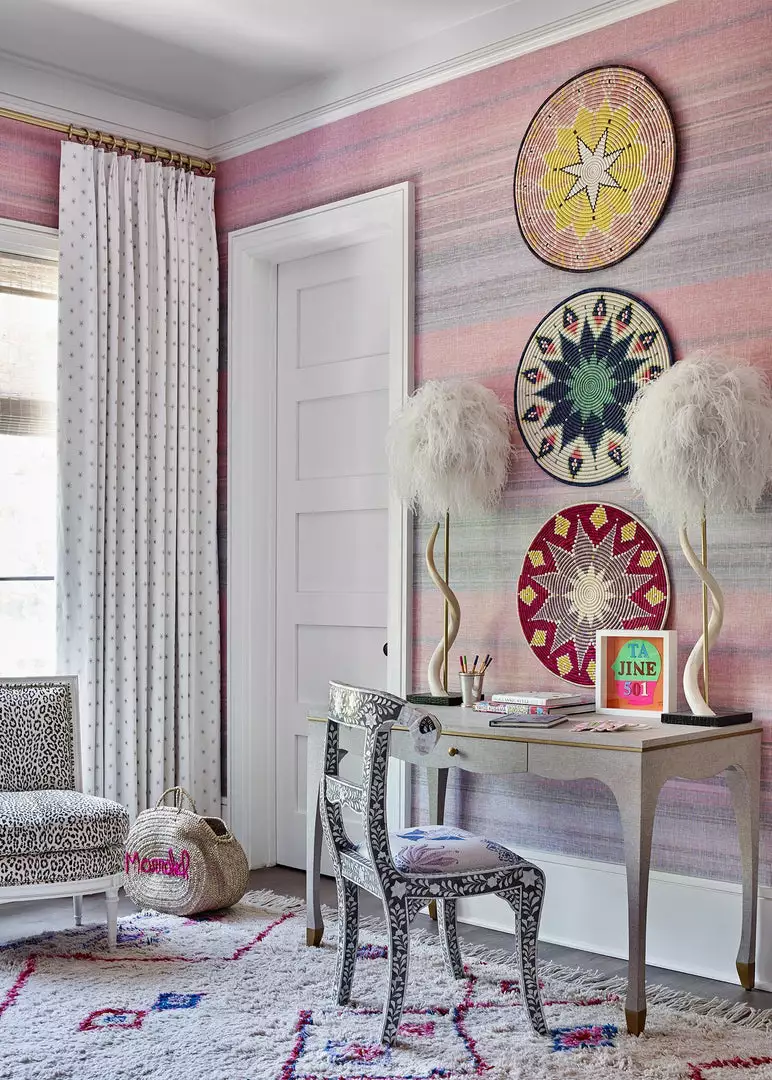 KAZI Home Goods Queen Of Blush Jumbo Wall Disc 3 KAZI Home Goods Queen Of Blush Jumbo Wall Disc