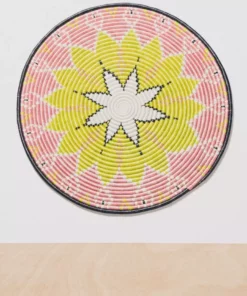 KAZI Home Goods Queen Of Blush Jumbo Wall Disc