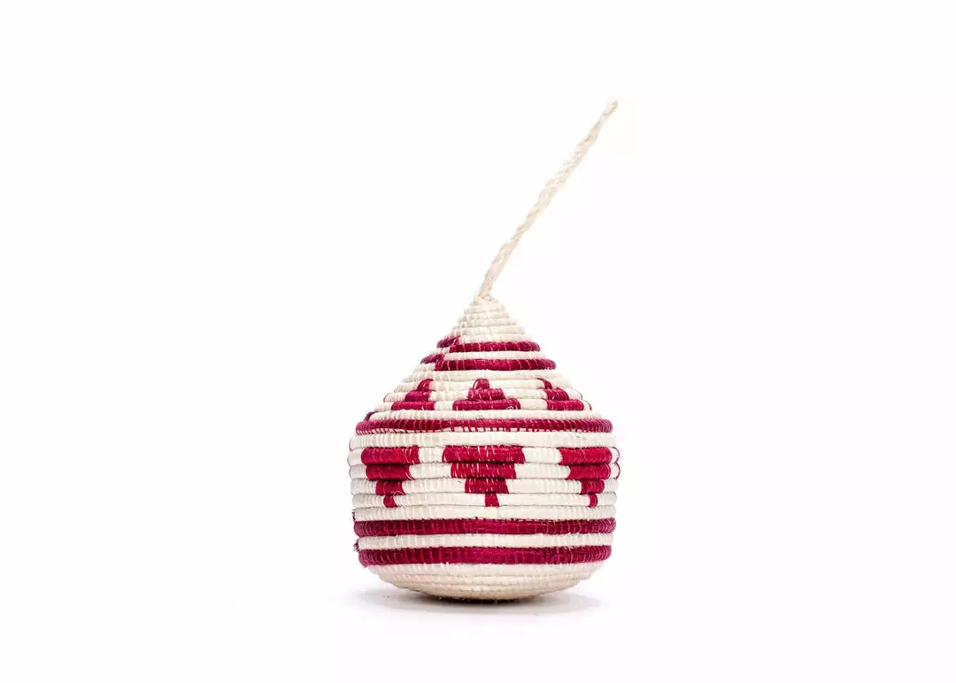 KAZI Red Bulb Ornament 1 KAZI Red Bulb Ornament