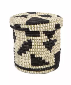 KAZI Silver Blue Almasi Lidded Box