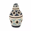 KAZI Silver Blue Kati Vase Home Goods