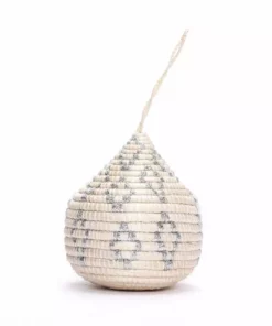 KAZI Silver Bulb Ornament