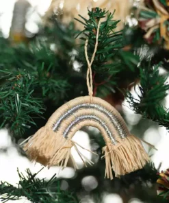 KAZI Silver Metallic Rainbow Ornament Best Sellers