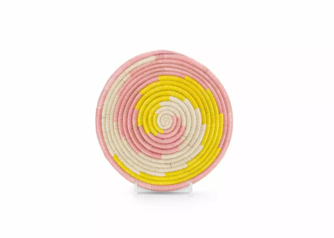 KAZI Small Blush Pink + Sun Unity Bowl Home Goods 1 KAZI Small Blush Pink + Sun Unity Bowl Home Goods