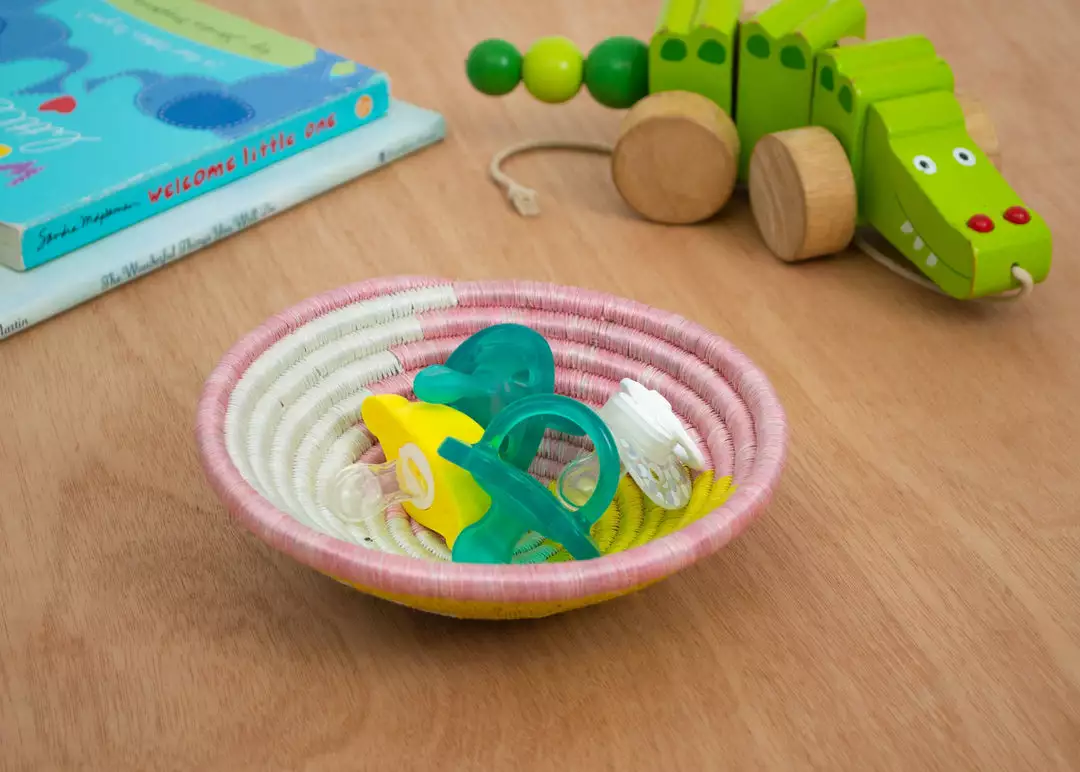 KAZI Small Blush Pink + Sun Unity Bowl Home Goods 2 KAZI Small Blush Pink + Sun Unity Bowl Home Goods