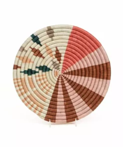 KAZI Small Coral + Clay Fani Trivet