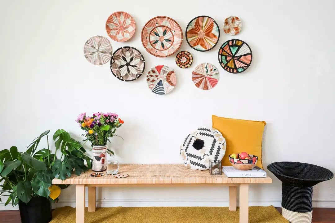 KAZI Small Coral + Clay Fani Trivet 2 KAZI Small Coral + Clay Fani Trivet