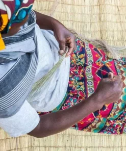 KAZI Home Goods Small Desert Flower Biko Trivet