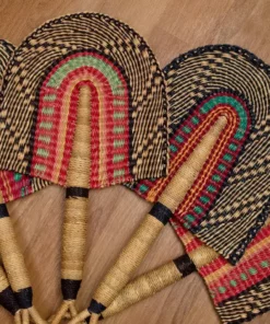 KAZI Home Goods Small Desert Rose Fan 9 KAZI Home Goods Small Desert Rose Fan