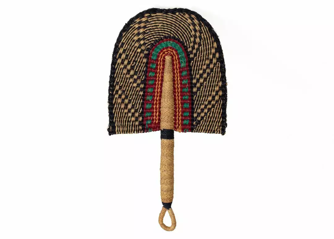 KAZI Home Goods Small Desert Rose Fan 1 KAZI Home Goods Small Desert Rose Fan