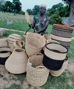 KAZI Home Goods Small Natural Laced Fan 5 KAZI Home Goods Small Natural Laced Fan