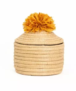 KAZI Home Goods Sunset Penelope Pom Pom Box
