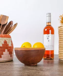 KAZI Home Goods Sunset Tina Pom Pom Box 5 KAZI Home Goods Sunset Tina Pom Pom Box