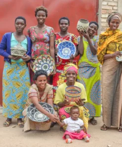 KAZI Home Goods Sunset Tina Pom Pom Box